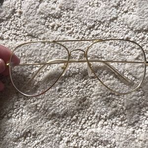 Clear aviators